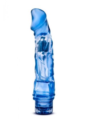 Silikonski plavi vibrator  330802-2